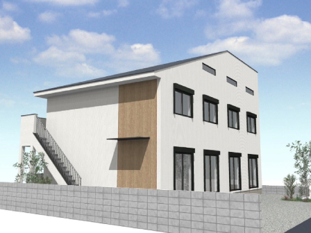 昭島市中神町　新築アパートの写真