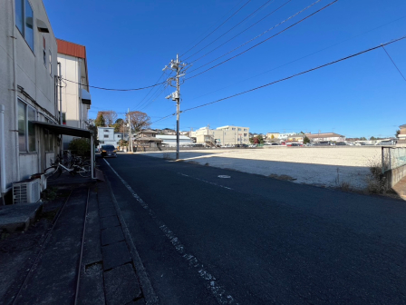 あきる野市平沢東　土地の写真