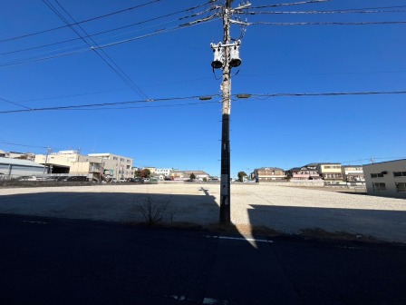 あきる野市平沢東　土地の写真