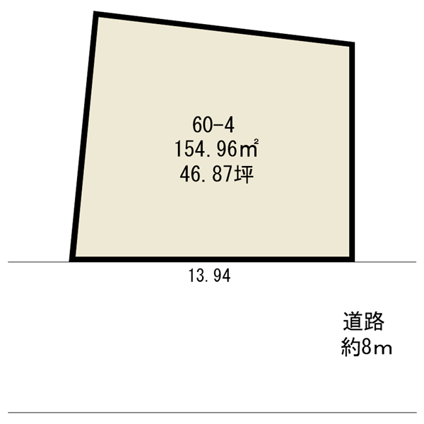 福生市本町　土地の画像